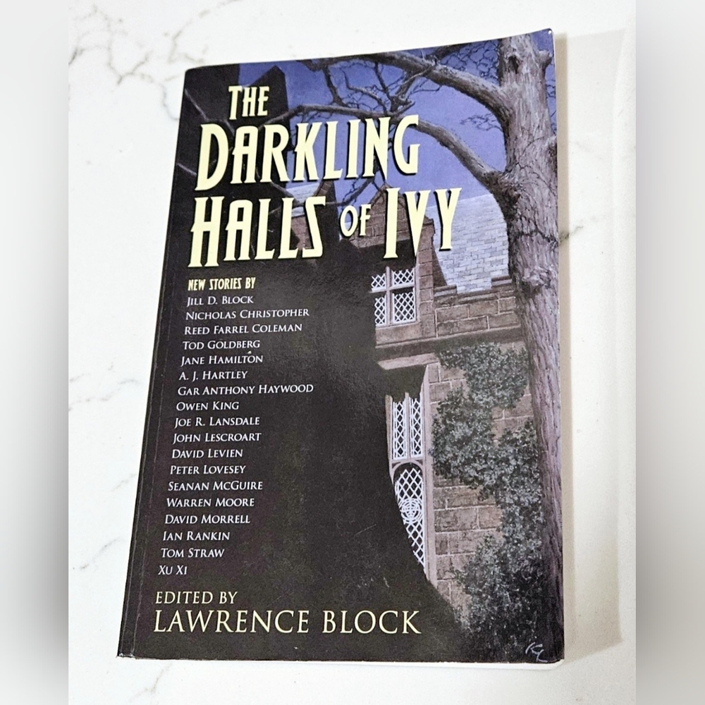 BOGO The Darkling Halls of Ivy by Lawrence Block - Paperback Book Short Stories